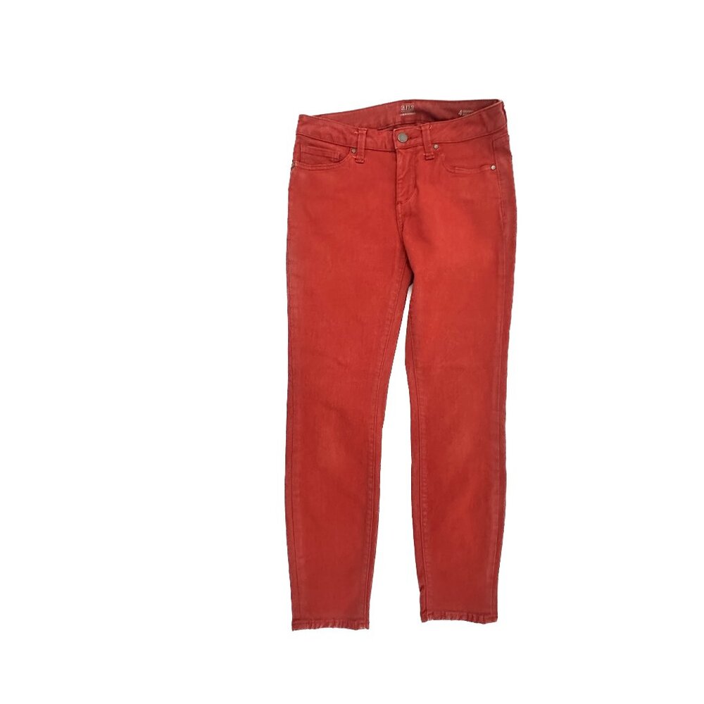 Ana Skinny‎ Ankle Women's size 4 Brick Red Denim Jeans
